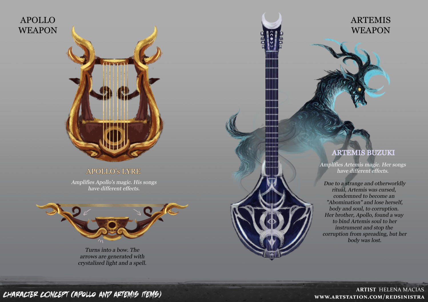 Apollo & Artemis Musical Instruments