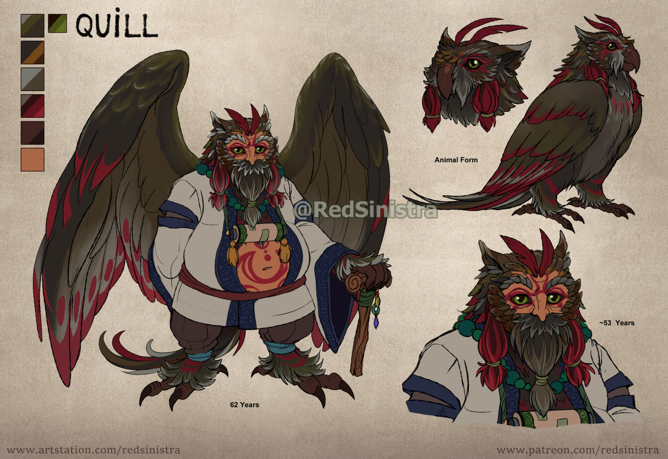 Quill, the Old Master