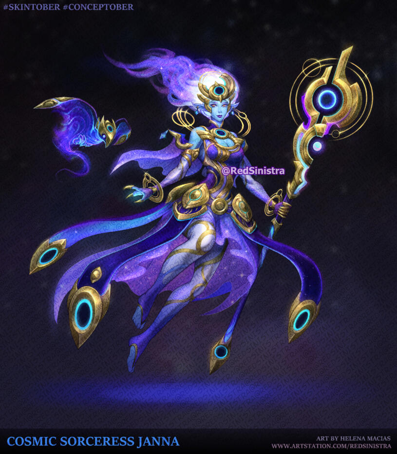 Cosmic Sorceress Janna