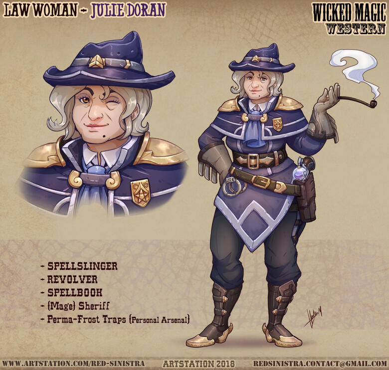 Law Woman - Julie Doran