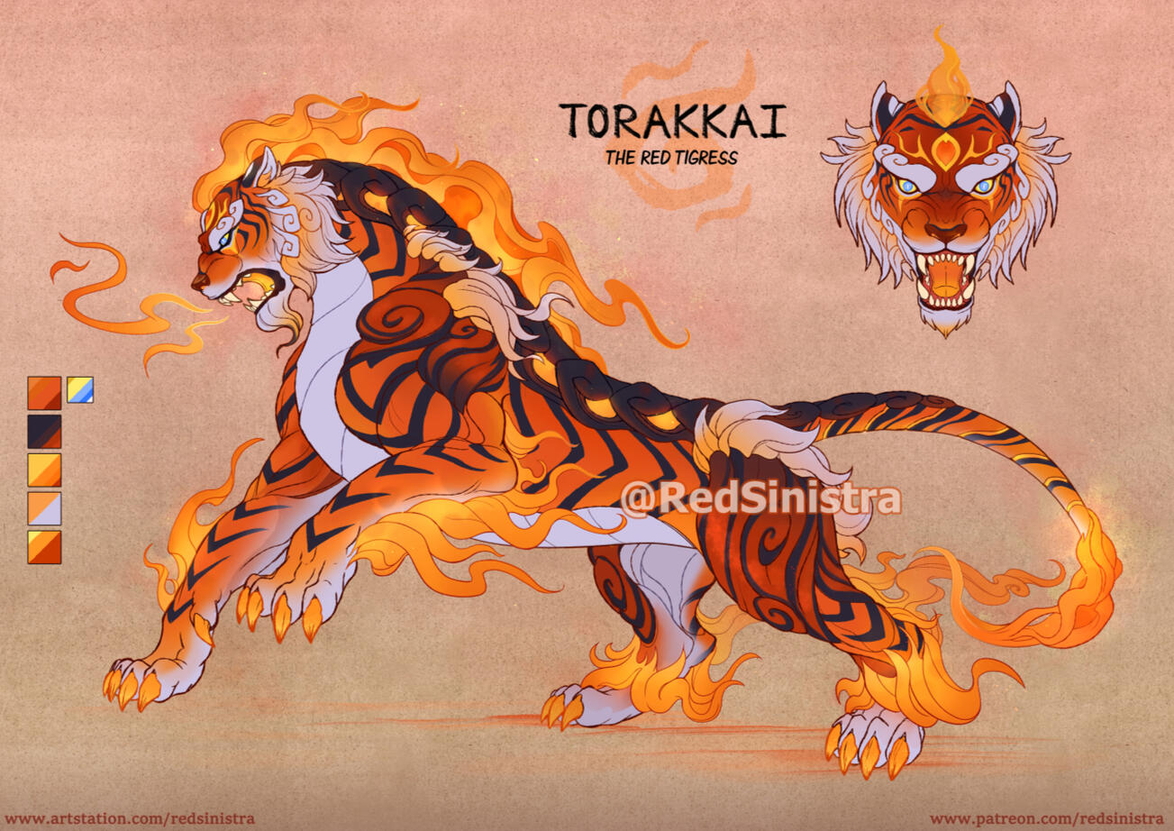 Torakkai | Goddess of Fire