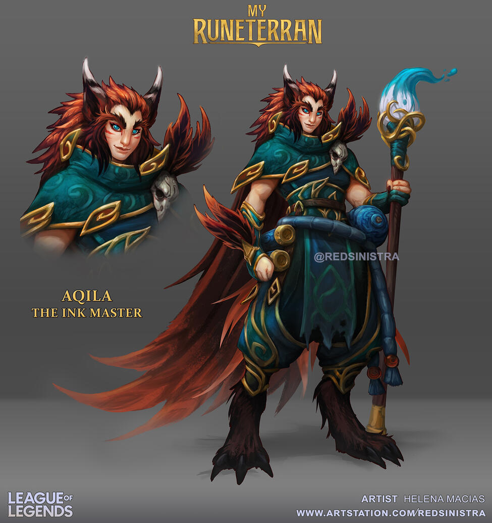 Aqila, The Ink Master