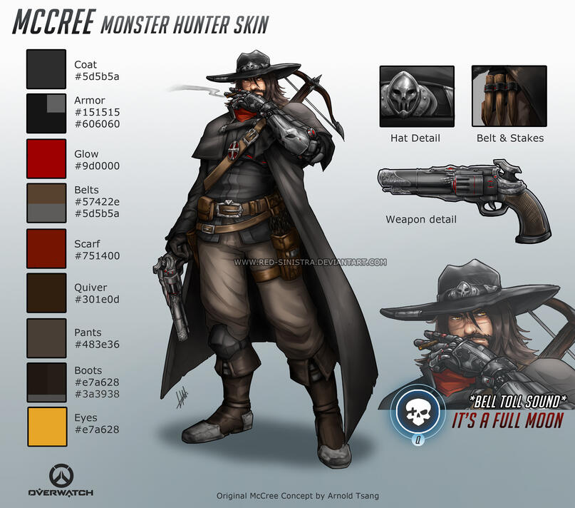 [Old] Cole Cassidy (McCree) Monster Hunter
