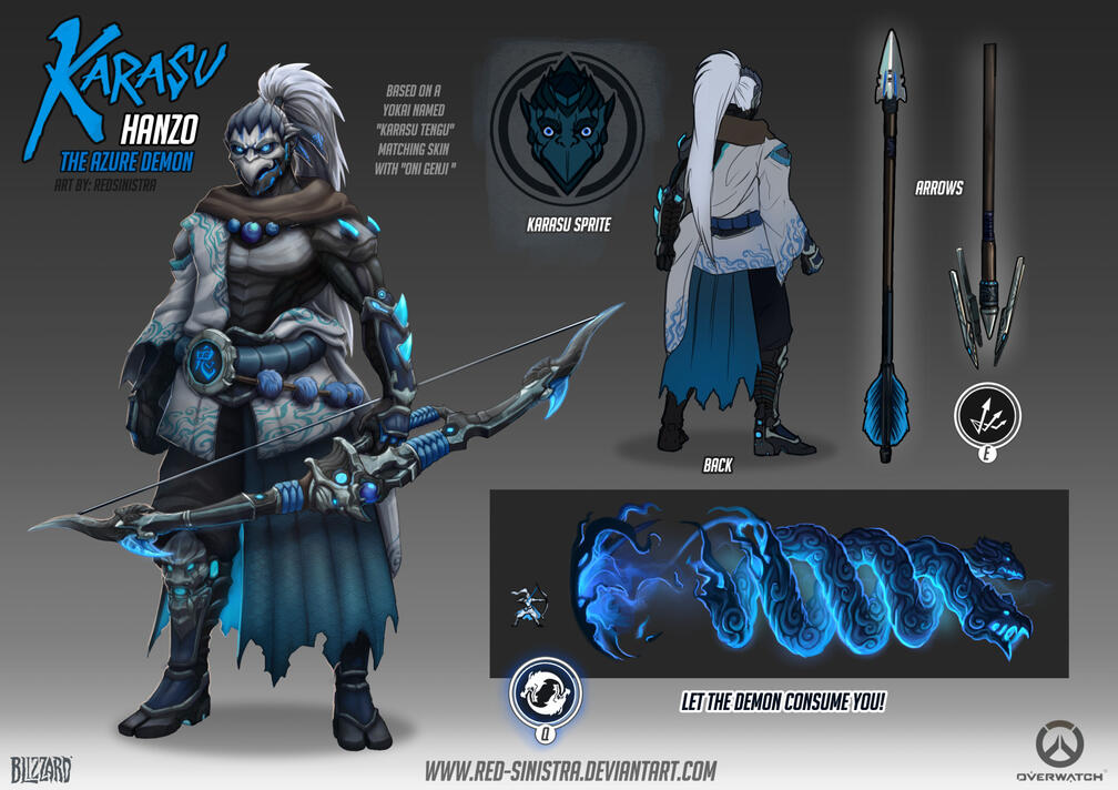[OLD] Karasu Hanzo. The Azure Demon