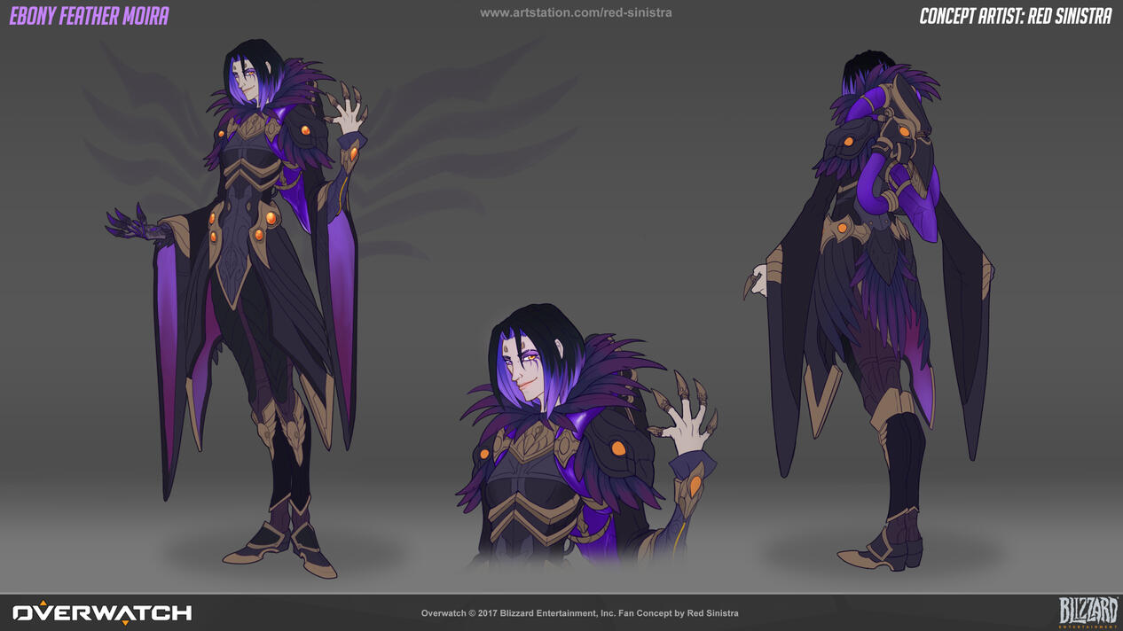 Ebony Feather Moira (Final)