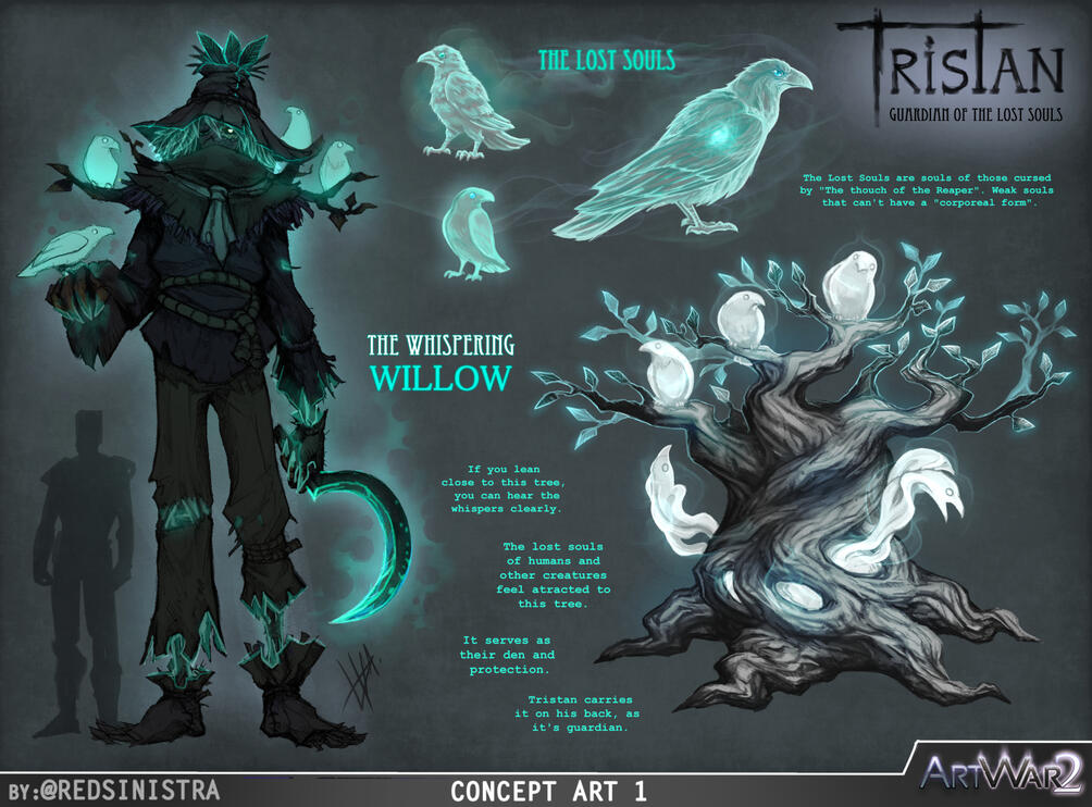 The Whispering Willow Concept Art