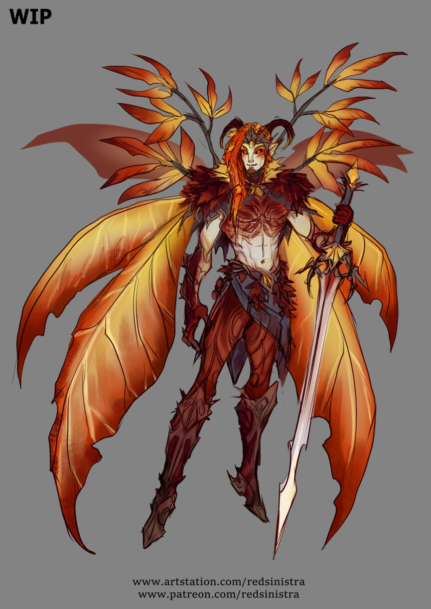 Autumn Herald (Sketch)